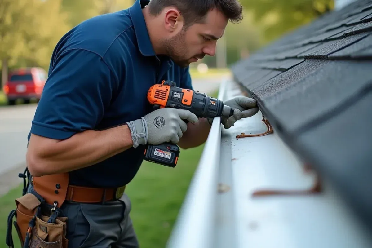 Technical repair and component fitting for when to call for emergency gutter repair