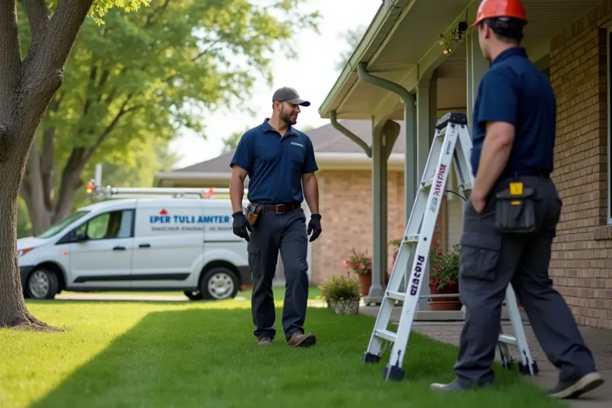 Completed drainage flow verification for when to call for emergency gutter repair