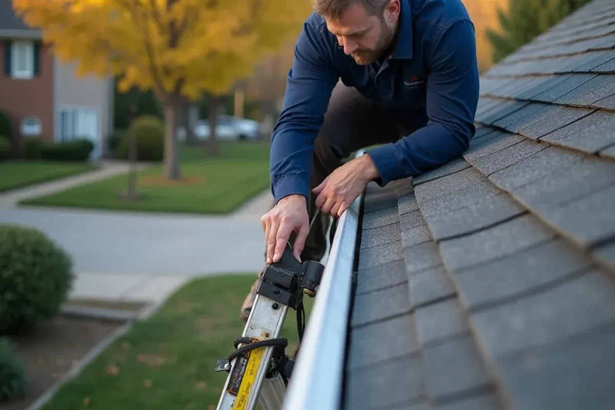Fascia board and roof edge inspection for framing