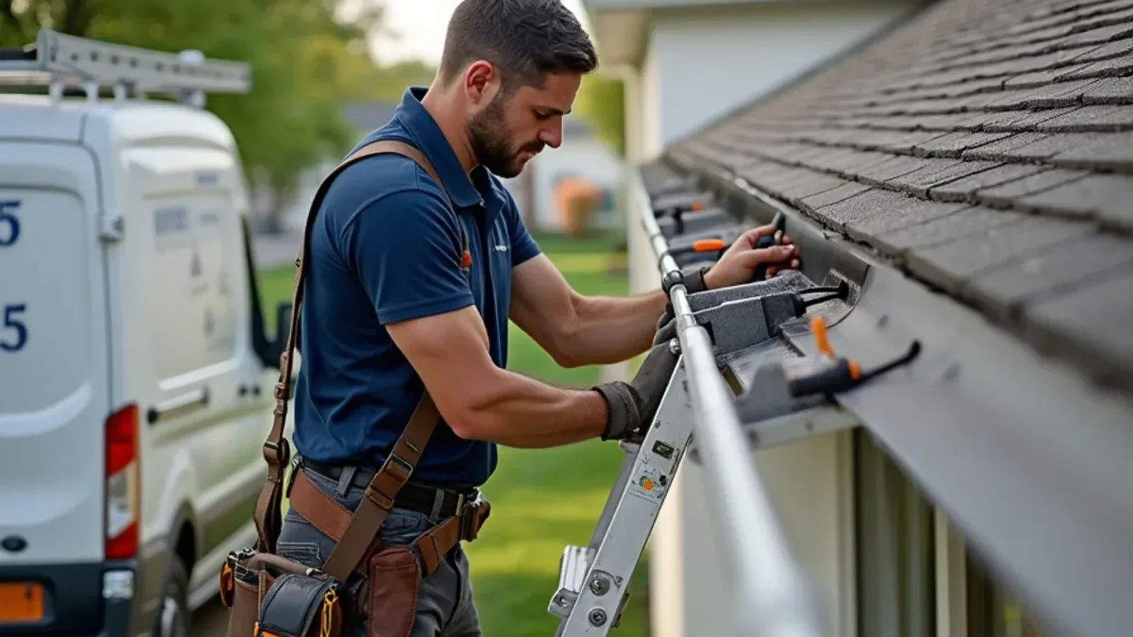 Heated Gutter Cables service in Des Moines, IA by Palomeque Gutter LLC