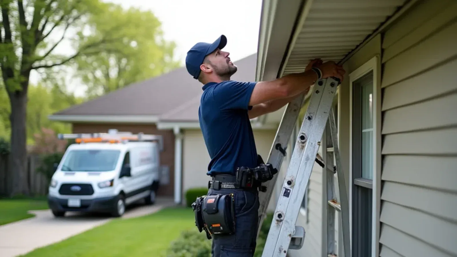 New Construction Gutters service in Des Moines, IA by Palomeque Gutter LLC