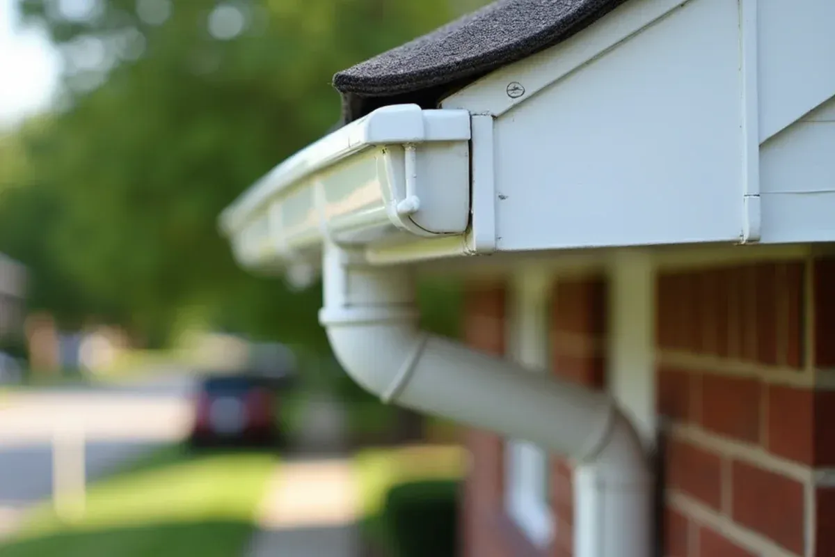 Custom continuous seamless aluminum roofing & roof-edge repair profile on Central Iowa roofline