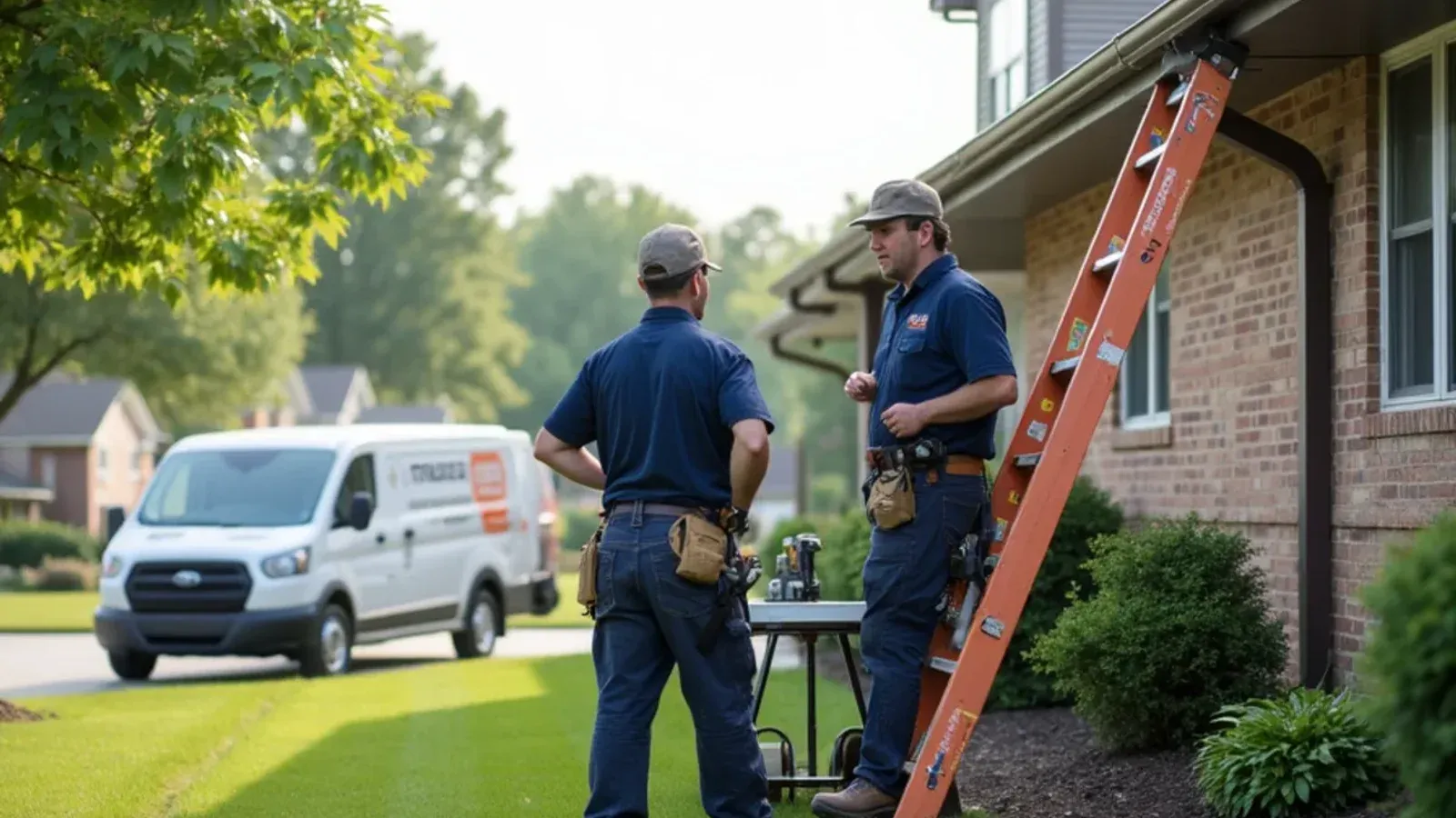Seamless gutter service in Altoona, IA by Palomeque Gutter LLC
