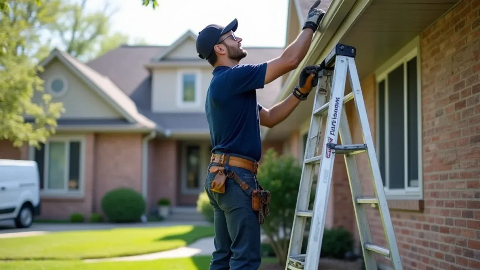 Seamless gutter service in Ankeny, IA by Palomeque Gutter LLC