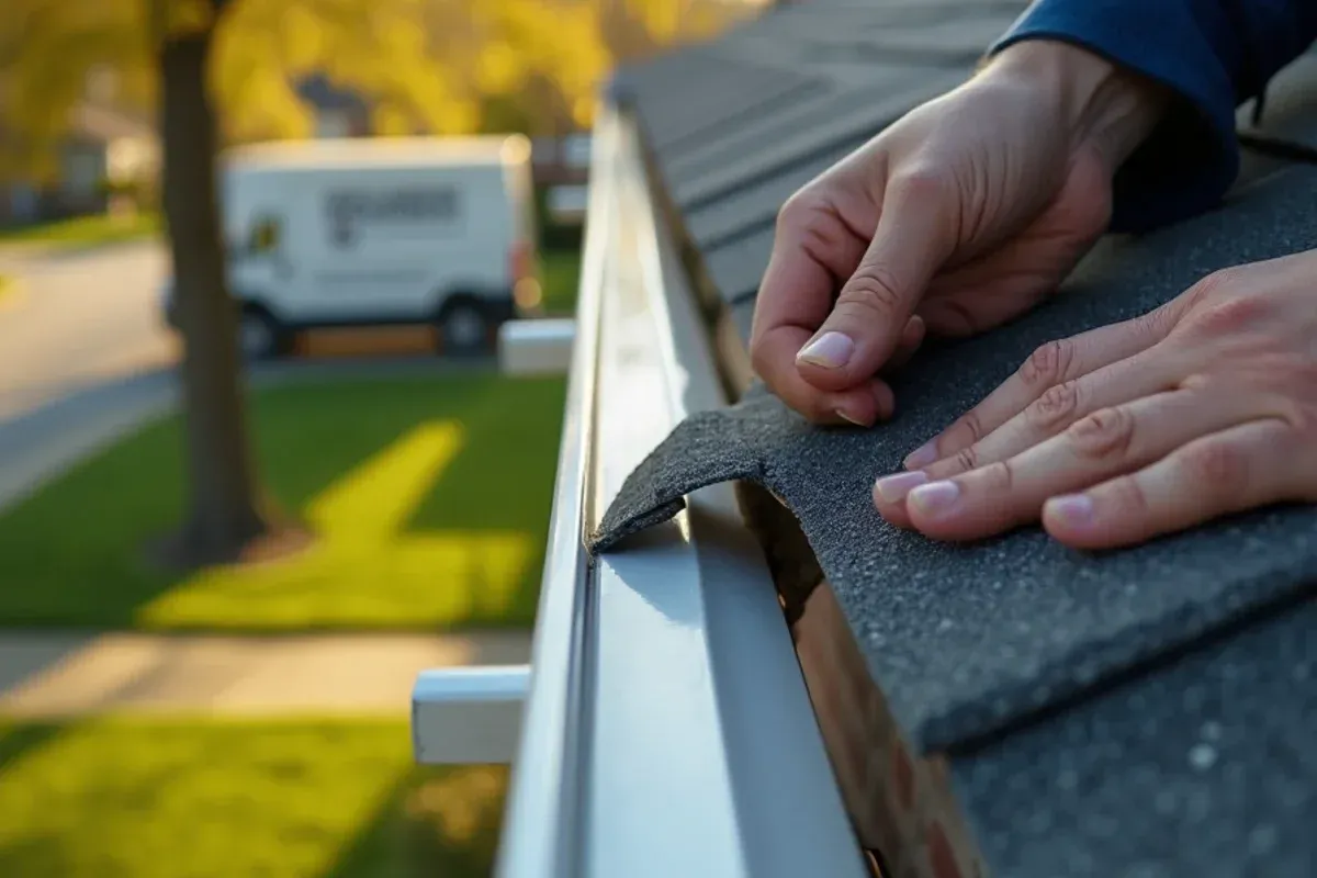 Fascia board evaluation and custom gutter installation in Indianola, IA