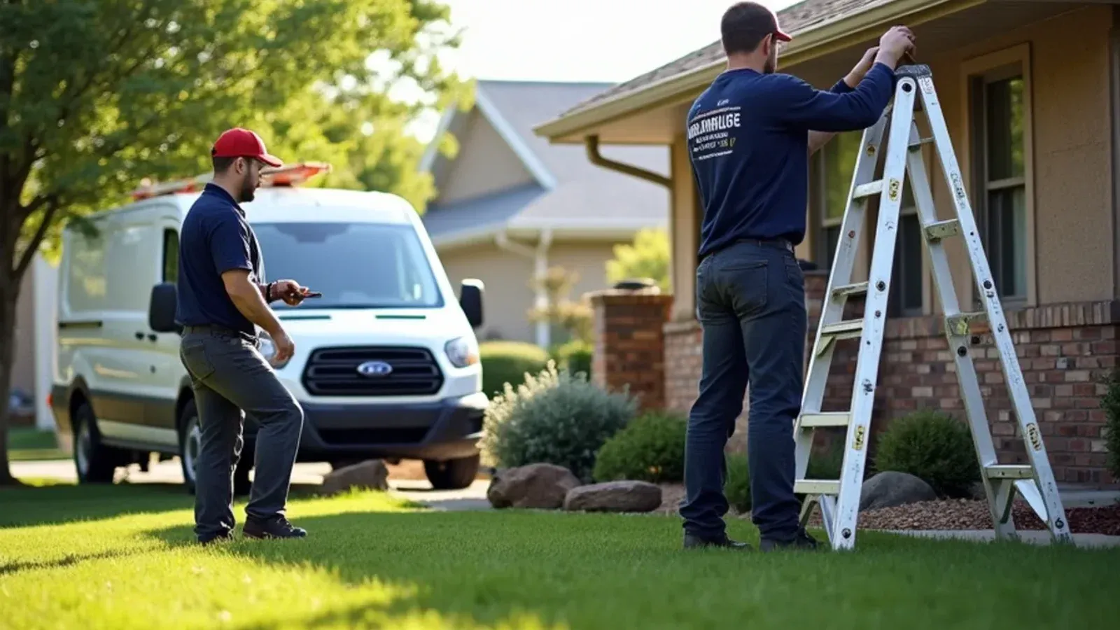 Seamless gutter service in Pleasant Hill, IA by Palomeque Gutter LLC