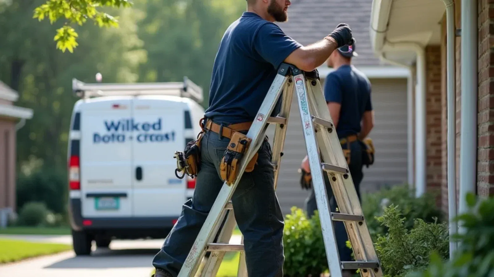 Seamless gutter service in Polk County, IA by Palomeque Gutter LLC