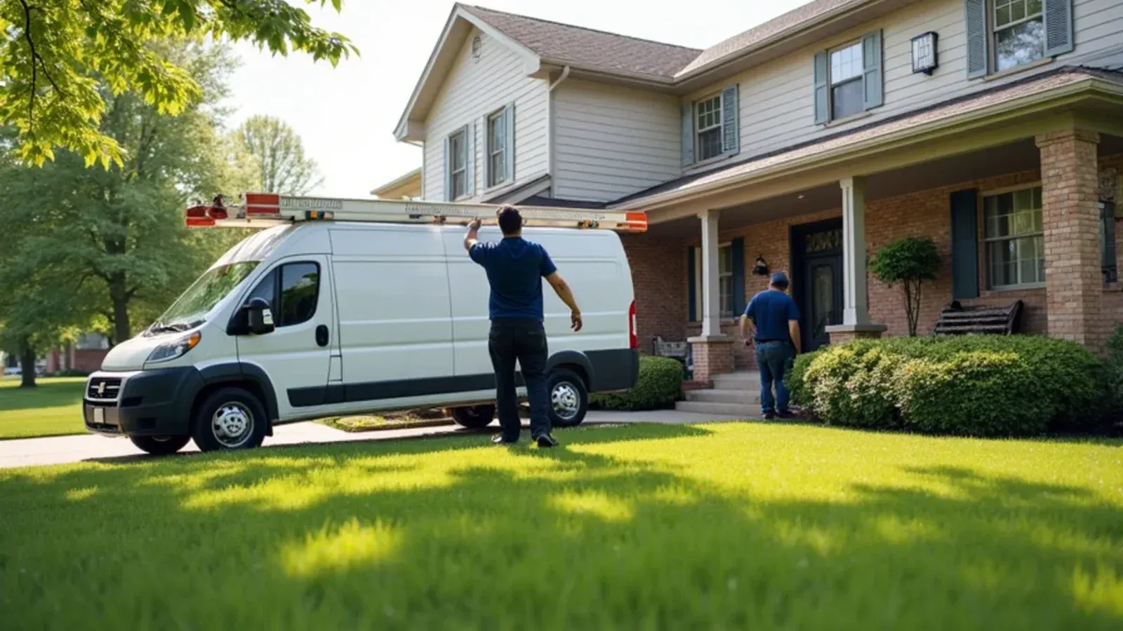 Seamless gutter service in Saylorville, IA by Palomeque Gutter LLC