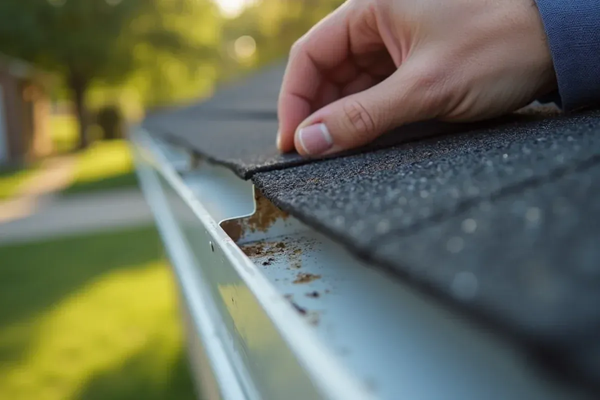 Fascia board evaluation and custom gutter installation in Urbandale, IA