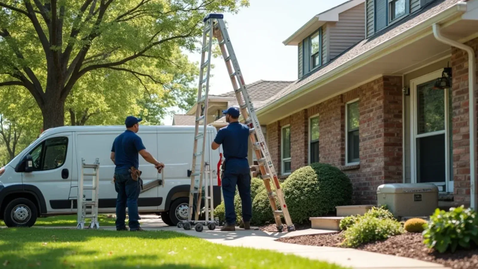 Seamless gutter service in Waukee, IA by Palomeque Gutter LLC