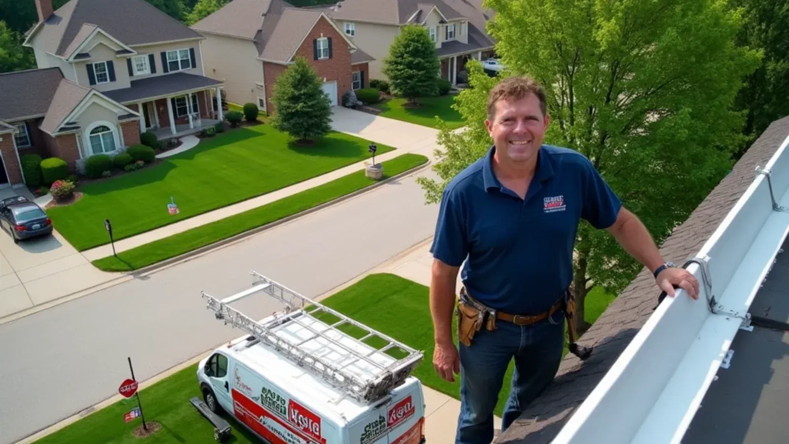 Palomeque Gutter LLC service territory across Des Moines, Polk County and Central Iowa