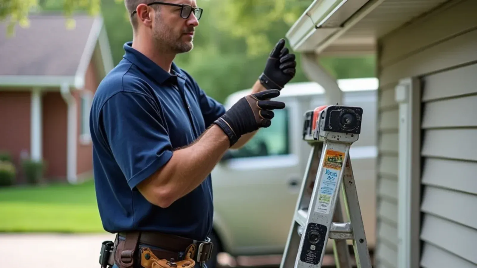 Siding service in Des Moines, IA by Palomeque Gutter LLC