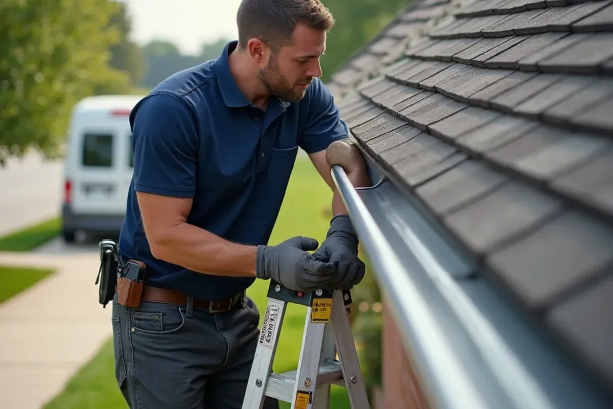 Peter Palomeque and crew performing siding in Des Moines, IA