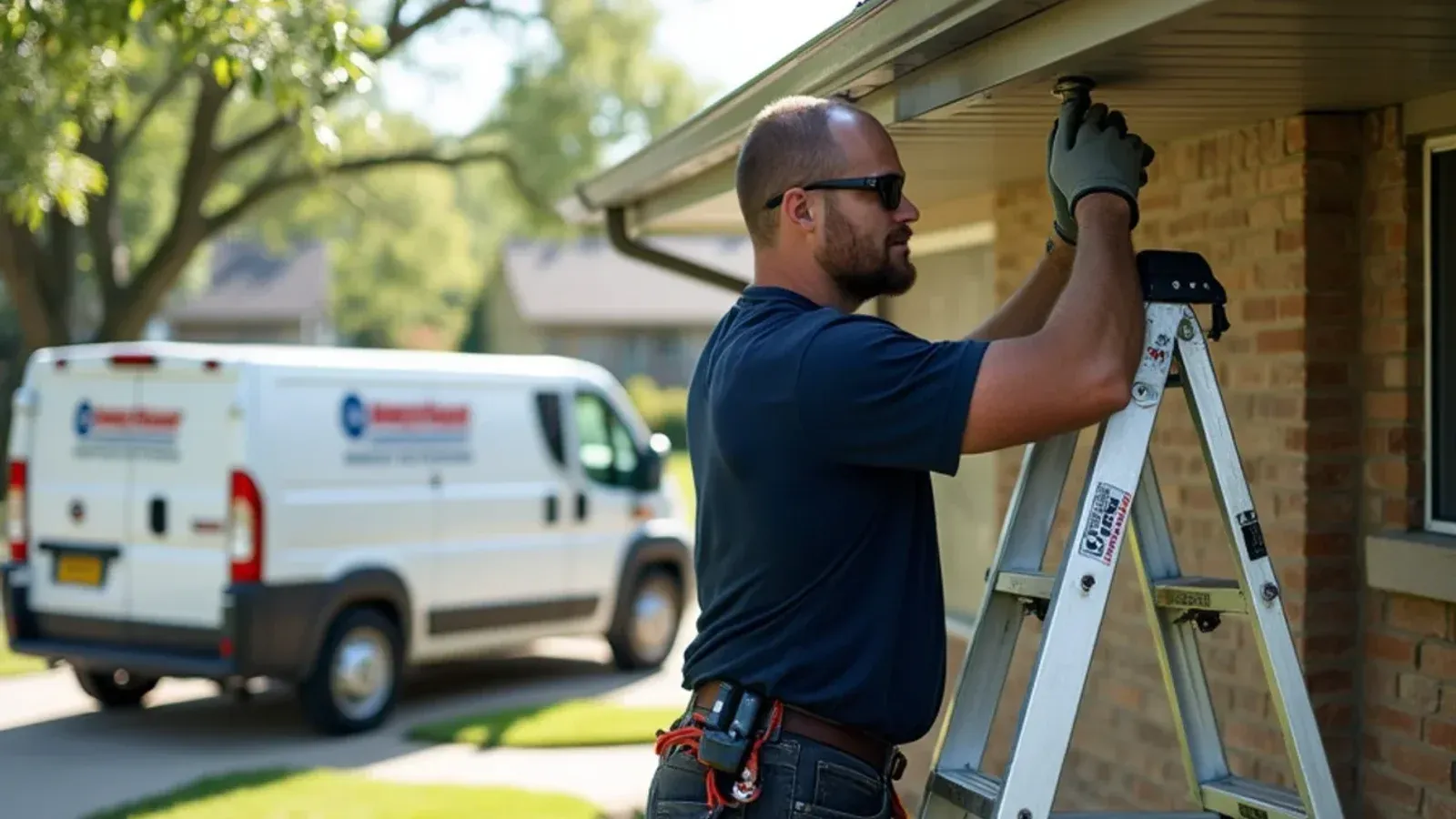 Storm-Damaged Gutters service in Des Moines, IA by Palomeque Gutter LLC